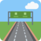 Motorway emoji on Twitter